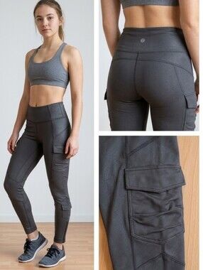 lululemon Cargo Super-High-Rise Hiking Tight 25" Black Size 6